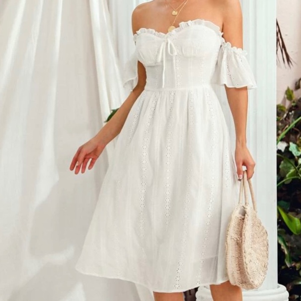 SHEIN OFF SHOULDER DRESS